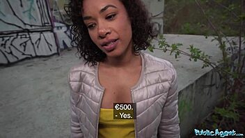 Public Agent Game Turns into Hardcore Outdoor Fucking