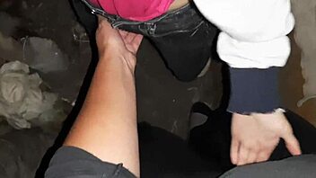 gay housekeeper bangs after garden stroll