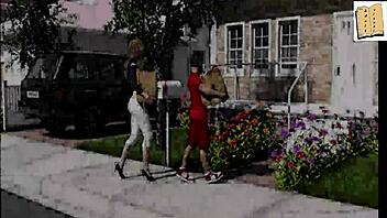 Did you see a wife and stepmother in that erotic game?