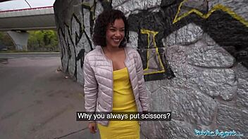 Public Agent Game Turns into Hardcore Outdoor Fucking