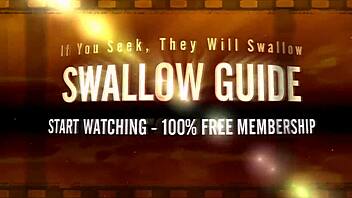 Brooklyn Daniels Sucks And Swallows Huge Cumshot