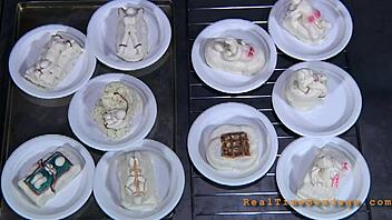 who can take the ferocious whipping in this bondage contest?