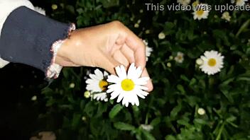 gay housekeeper bangs after garden stroll