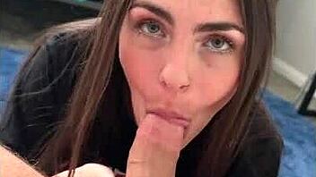 Does this college girl love her frat boys' huge cocks?