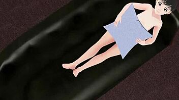 Leo Anime Girl Feels Exposed in Gravure Shoot