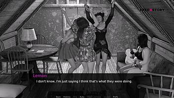 3D vampire porn game at dusklight manor with nurse