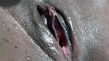 squirty whore with dildo orgasm waterfall