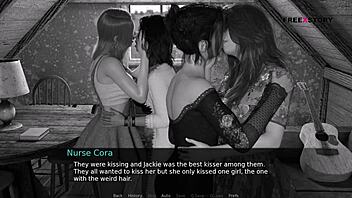 Group sex vampire tale with Nurse Cora at Dusklight Manor.