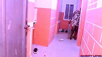 New tenant catches me fingering, then fucks and satisfies me