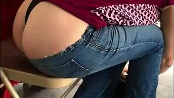 milf gags on jizz - doctors waiting room