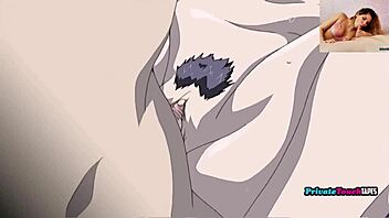 Stepmother and stepson fuck secretly in hentai taboo!