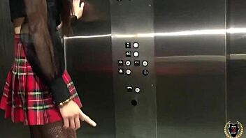 Damn! Eva Yi in Fishnets Facialized by Rome Major After Rough Bang!