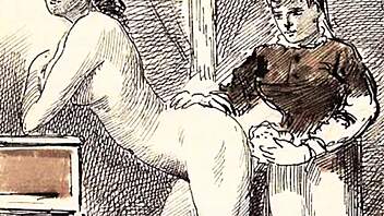 Erotic comics and cartoons from the past