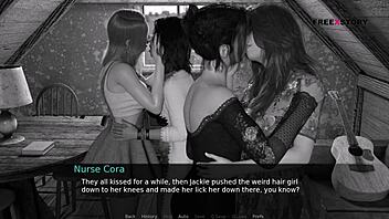 Group sex vampire tale with Nurse Cora at Dusklight Manor.