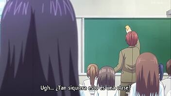 yari agari in anime hentai style