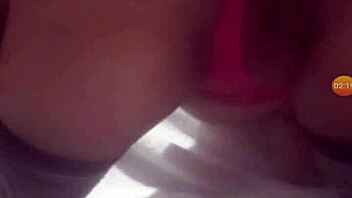 i watch linda having a squirting orgasm while masturbating in lingerie