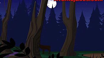 Brazilian cartoon depicts gay pervert in the forest engaging in explicit acts