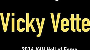 Follow these horny milfs' jerk off instructions – Vicky Vette and Deauxma!