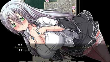 a witch of eclips lizu has intense sex scene in hentai rpg