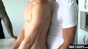 i join the orgy with stepdad and stepson