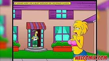 Sin Lollipop - Simptoons Hentai Teen 18+ in Wild Gay Blowjob Action