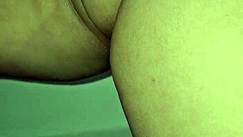 Mature latina bends over, squirting milk from her big ass 😏