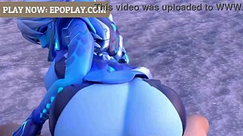 riding cock like a pro in 3d? big tits bouncing!