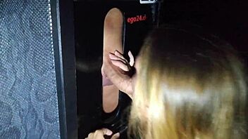 Cinema quality outdoor sex with phone sex calls and cuckolding