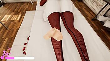 the hot massage turns into passionate sex