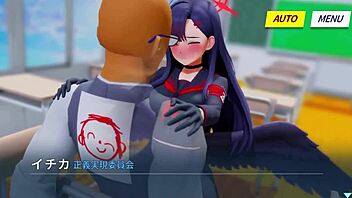 justice and sex in this 3d anime hentai