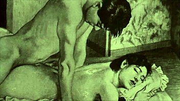 Vintage Japanese Comic Illustration