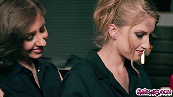 Octavia Red and Tommy King in Lusty After-Work Sex!