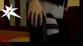 Hinata Sleeps Through Rough 3D Hentai Monster Cock Action by Hforgods