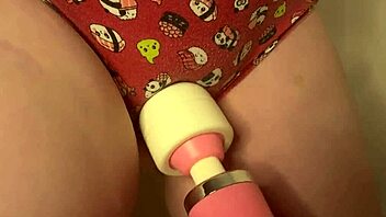 Stepsister submits squirting in panties