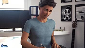 A Wife And Her Stepmother Engage In A Playful Game Together