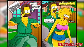 Sin Lollipop - Simptoons Hentai Teen 18+ in Wild Gay Blowjob Action