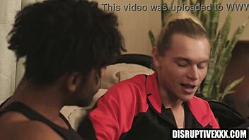 Wow, black footballer tony genius is banging that male cheerleader hard!