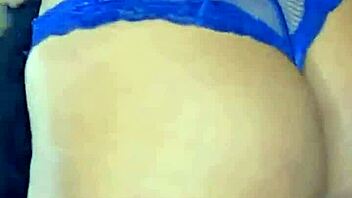 Sheila Ortega teases by stripping naked and playing with her pussy before fucking