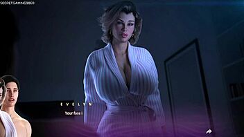 Huge tits MILF gets pounded by monster cock in 3D