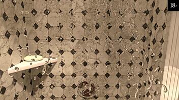 my cute roommate part 3, petite whore gets cum on face in hospital