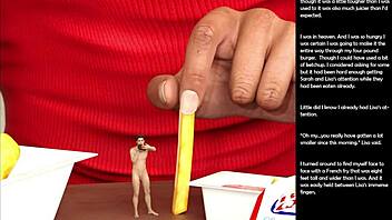 What's in this small gesture episode 37 of 3d cartoon sex?