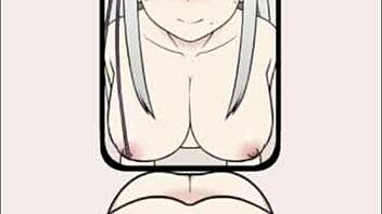 girls stick to together girl on the wall ep 1 with huge boobs and tits 😍