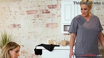 Bubble Butt Intern Gets Nuru Massage