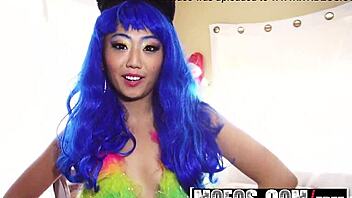 Asian Girl Miko Dai Undresses Hidden!