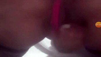 i watch linda having a squirting orgasm while masturbating in lingerie