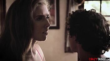 Eager Milf Lena Paul Eagerly Fucks Her Perverted Boyfriend's Monster Cock In Hardcore Taboo Sex