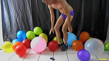 balloon play with gay dilf richard lennox