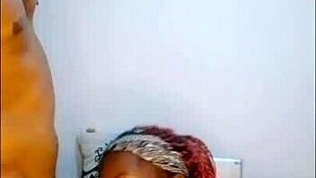 the colombian streaming model jhodez1 went live on private webcam, spitting and handling cum like a whore