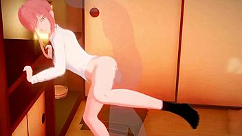 Miss Makima Moans While Being Penetrated - 3d Hentai