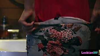 Glamour lesbians erotically dining on pussy